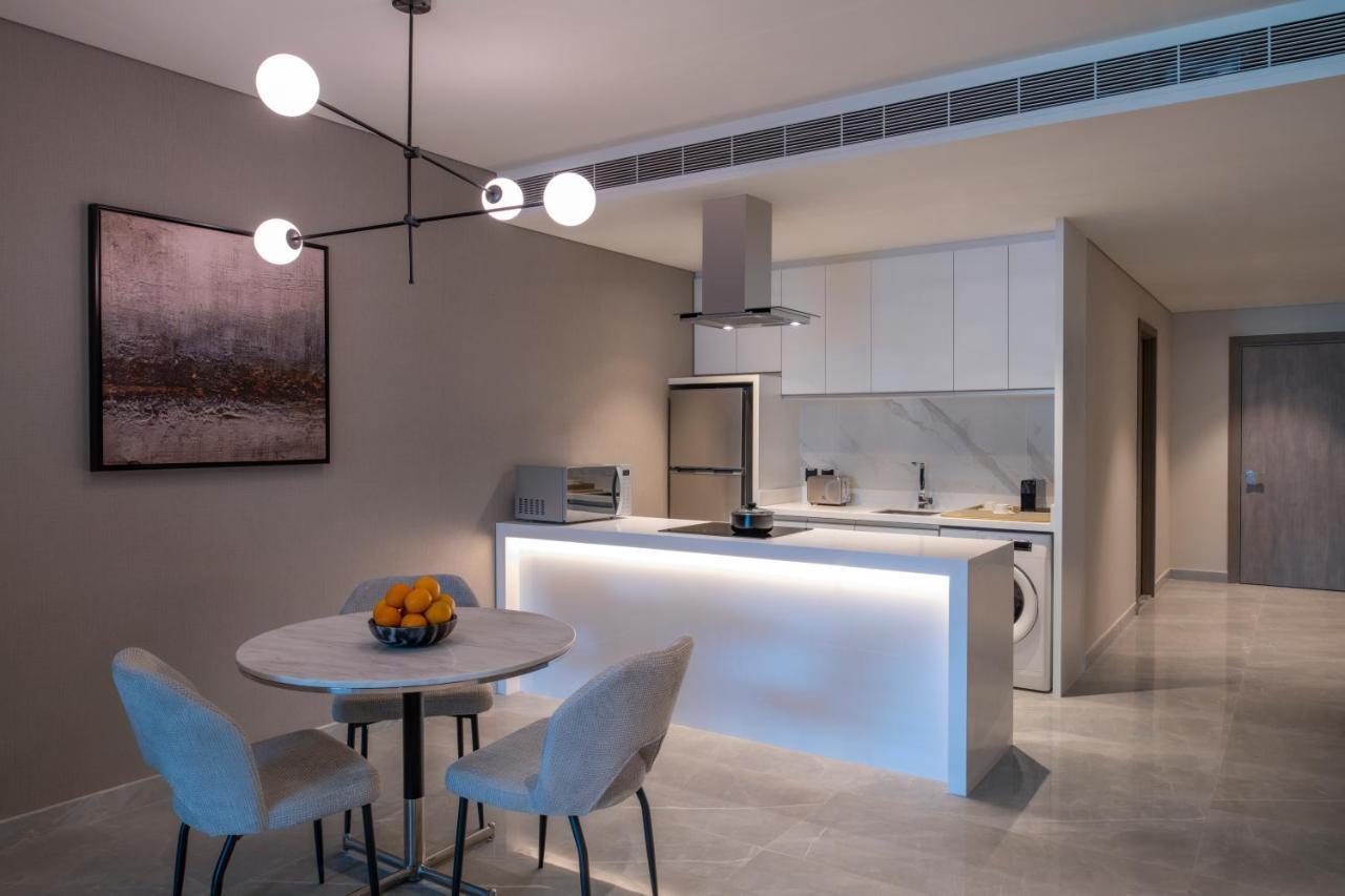 Steigenberger Residence 多哈 外观 照片 A kitchen in a typical apartment
