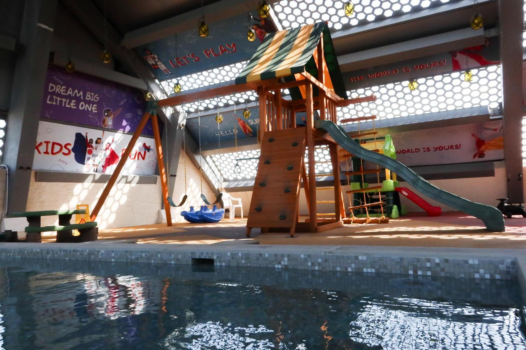 Steigenberger Residence 多哈 外观 照片 The children's area