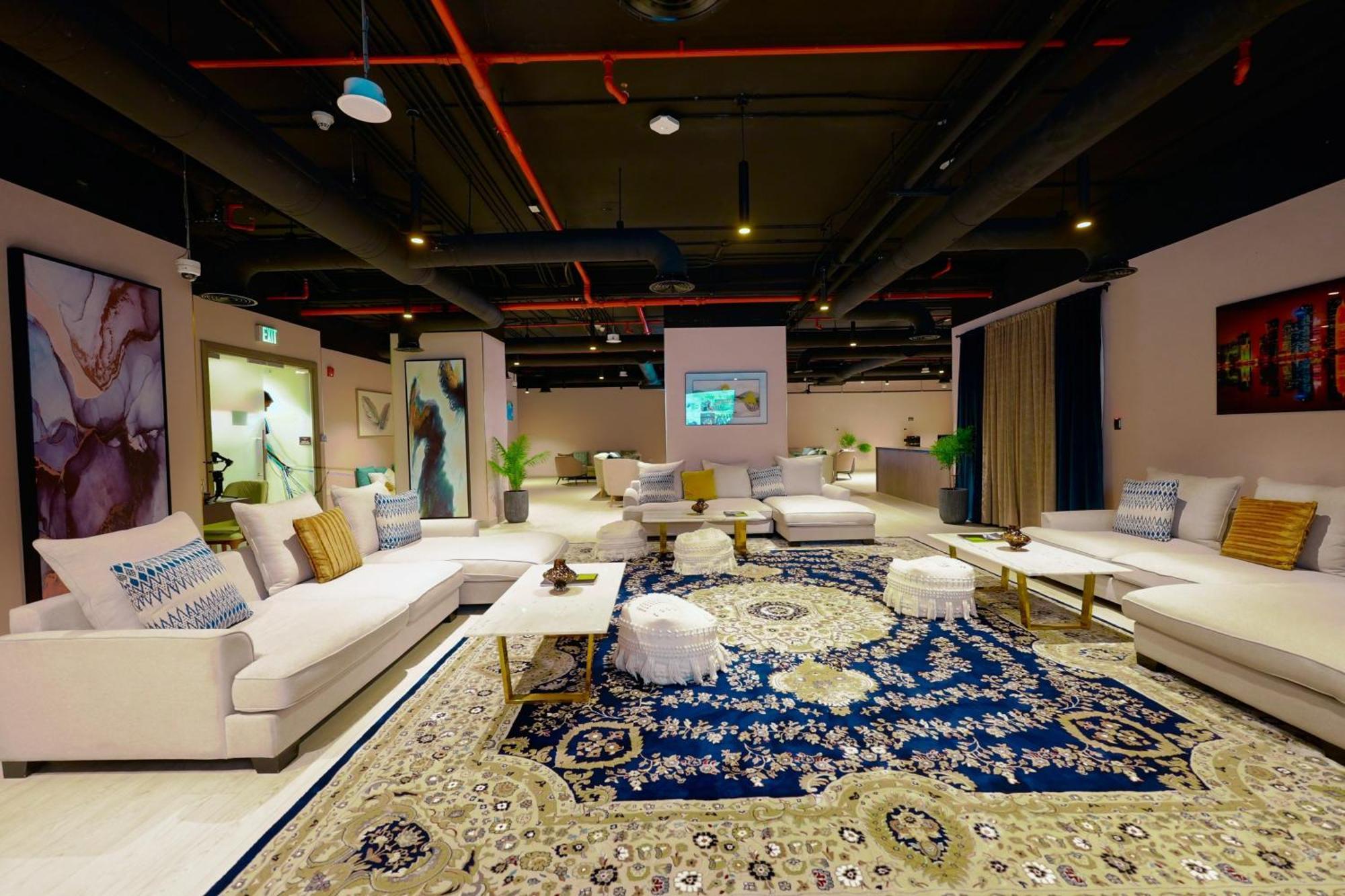 Steigenberger Residence 多哈 外观 照片 The lounge at the airport